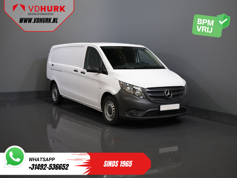 Mercedes-Benz Vito 116 CDI Aut. L2 BPM VRIJ! Carplay/ Stoelverw./ 270gr deuren/ Cruise/ Airco/ Navi/ Camera/ PDC - Furgon: 1 kép. Mercedes-Benz Vito 116 CDI Aut. L2 BPM VRIJ! Carplay/ Stoelverw./ 270gr deuren/ Cruise/ Airco/ Navi/ Camera/ PDC - Furgon: 1 kép.