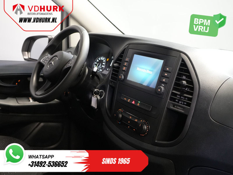 Mercedes-Benz Vito 116 CDI Aut. L2 BPM VRIJ! Carplay/ Stoelverw./ 270gr deuren/ Cruise/ Airco/ Navi/ Camera/ PDC - Furgon: 3 kép. Mercedes-Benz Vito 116 CDI Aut. L2 BPM VRIJ! Carplay/ Stoelverw./ 270gr deuren/ Cruise/ Airco/ Navi/ Camera/ PDC - Furgon: 3 kép.
