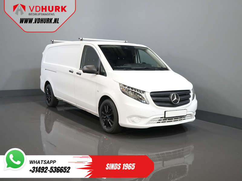 Mercedes-Benz Vito 116 CDI Aut. L3 BPM VRIJ LED/ Carplay/ Standkachel/ Inrichting/ LMV/ Cruise/ Camera/ PDC/ Trekhaak - Kis furgon: 1 kép. Mercedes-Benz Vito 116 CDI Aut. L3 BPM VRIJ LED/ Carplay/ Standkachel/ Inrichting/ LMV/ Cruise/ Camera/ PDC/ Trekhaak - Kis furgon: 1 kép.