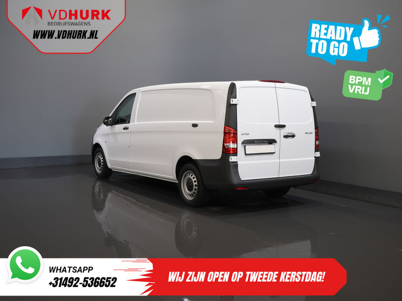 Mercedes-Benz Vito 116 CDI Aut. L3 XL BPM VRIJ! Carplay/ Stoelverw./ 270Gr. Deuren/ Cruise/ Airco/ Navi/ Camera/ PDC - Kis furgon: 2 kép. Mercedes-Benz Vito 116 CDI Aut. L3 XL BPM VRIJ! Carplay/ Stoelverw./ 270Gr. Deuren/ Cruise/ Airco/ Navi/ Camera/ PDC - Kis furgon: 2 kép.