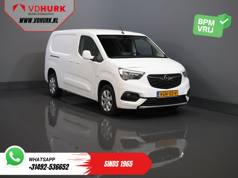 Opel Combo 1.5D 130 pk Aut. L2 BPM VRIJ! DB-Riem V.V/ NL Auto/ Carplay/ Climate/ LMV/ Camera/ PDC - Kis furgon: 1 kép. Opel Combo 1.5D 130 pk Aut. L2 BPM VRIJ! DB-Riem V.V/ NL Auto/ Carplay/ Climate/ LMV/ Camera/ PDC - Kis furgon: 1 kép.