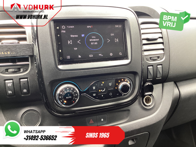 Kis furgon, Duplakabinos kisteherautó Opel Vivaro 1.6 CDTI 140 pk L2 DC Dubbel Cabine EXPORT ONLY 2x Schuifdeur/ Leder/ Climate/ Carplay/ Camera/ Cruise/ PDC/ Trekhaak/ LMV: 11 kép.