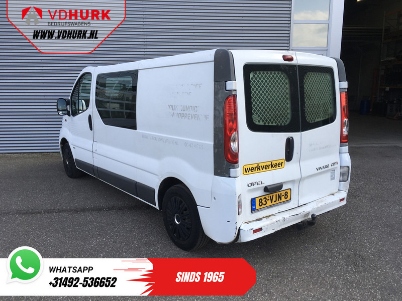 Opel Vivaro 2.0 CDTI 115pk L2 DC Dubbel Cabine EXPORT ONLY APK 01-2026/ 6 Pers./ Airco/ Trekhaak - Kis furgon, Duplakabinos kisteherautó: 2 kép. Opel Vivaro 2.0 CDTI 115pk L2 DC Dubbel Cabine EXPORT ONLY APK 01-2026/ 6 Pers./ Airco/ Trekhaak - Kis furgon, Duplakabinos kisteherautó: 2 kép.