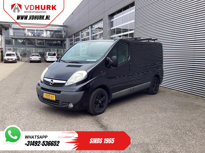 Kis furgon Opel Vivaro 2.5 CDTI 145 pk EXPORT ONLY APK 08-2025/ 3 Pers./ LMV/ PDC/ Dakdragers/ Cruise/ Airco: 9 kép.