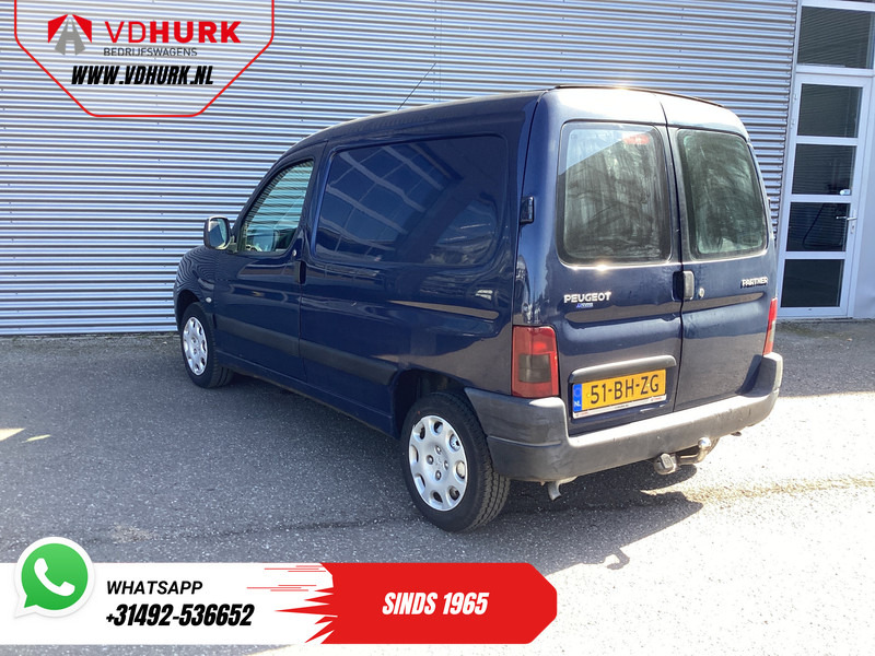 Peugeot Partner 1.4 75 pk EXPORT ONLY BENZINE APK 5-2026/ Riem V.V/ NL auto/ Trekhaak/ Radio - Kis furgon: 3 kép. Peugeot Partner 1.4 75 pk EXPORT ONLY BENZINE APK 5-2026/ Riem V.V/ NL auto/ Trekhaak/ Radio - Kis furgon: 3 kép.