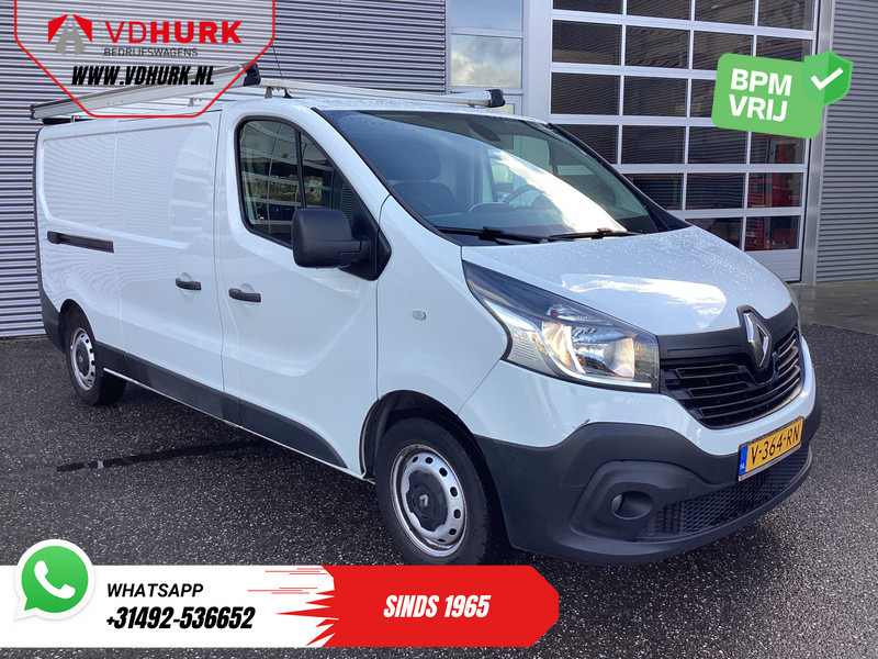 Renault Trafic 1.6 dCi 120 pk L2 BPM VRIJ! NL Auto/ 3 Pers./ Imperiaal/ Navi/ Airco/ Cruise/ PDC/ Trekhaak - Kis furgon: 1 kép. Renault Trafic 1.6 dCi 120 pk L2 BPM VRIJ! NL Auto/ 3 Pers./ Imperiaal/ Navi/ Airco/ Cruise/ PDC/ Trekhaak - Kis furgon: 1 kép.