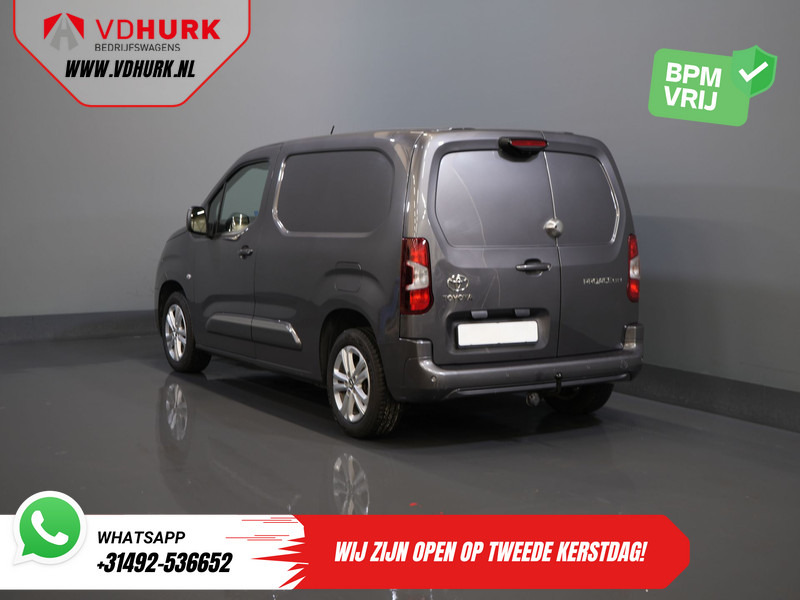 Toyota PROACE CITY 1.2 Turbo 130 pk Aut. BENZINE 3Pers./ Stoelverw./ Climate/ Keyless/ Carplay/ Cruise/ PDC/ Trekhaak - Kis furgon: 1 kép. Toyota PROACE CITY 1.2 Turbo 130 pk Aut. BENZINE 3Pers./ Stoelverw./ Climate/ Keyless/ Carplay/ Cruise/ PDC/ Trekhaak - Kis furgon: 1 kép.