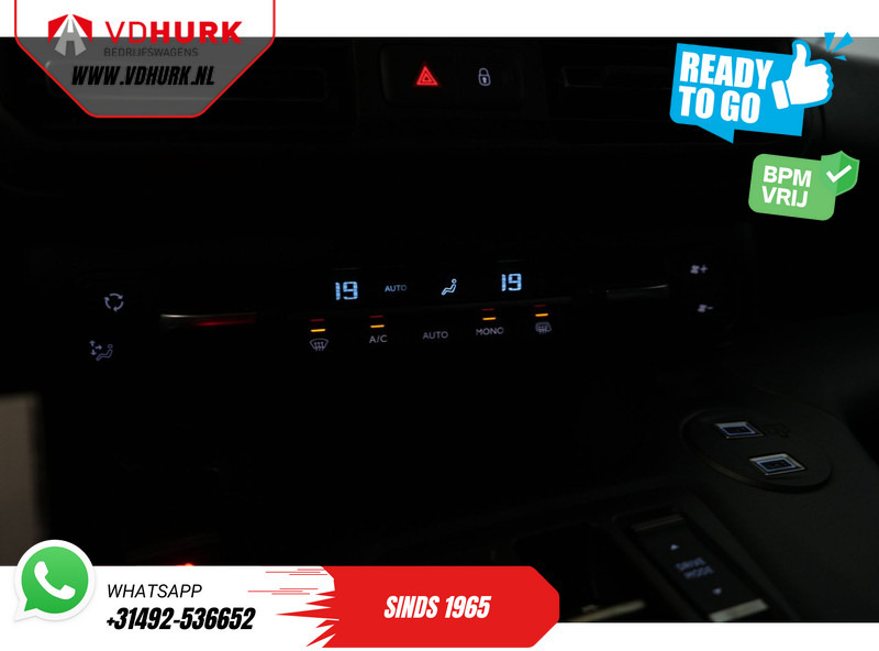 Kis furgon Toyota PROACE CITY 1.5 130 pk Aut. L2 BPM VRIJ! LED/ Virtual.Cockpit/ 3 pers./ Carplay/ Camera/ Climate/ PDC/ Cruise: 18 kép.