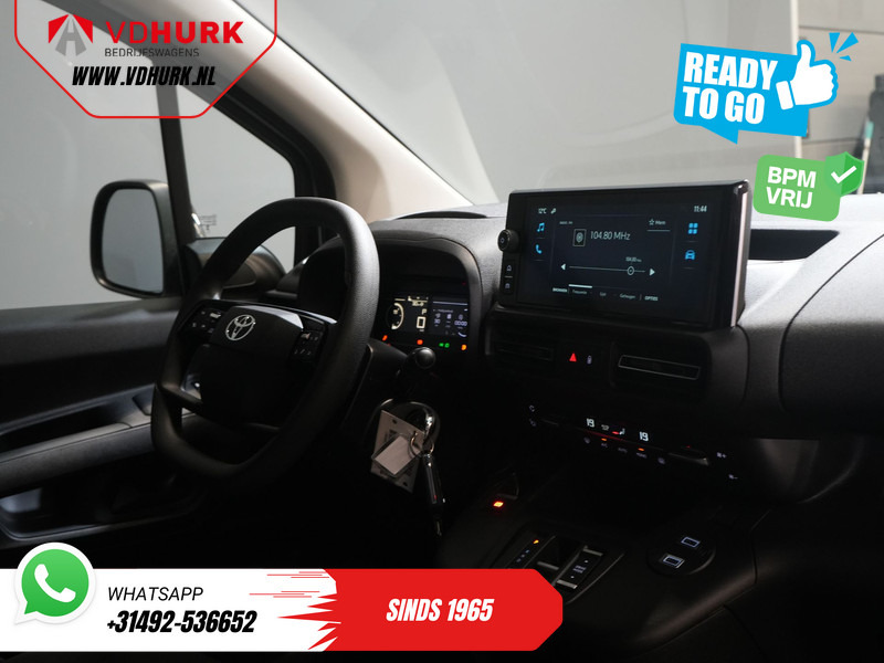 Toyota PROACE CITY 1.5 130 pk Aut. L2 BPM VRIJ! LED/ Virtual Cockpit/ 3 pers./ Carplay/ Camera/ Climate/ PDC/ Cruise - Kis furgon: 3 kép. Toyota PROACE CITY 1.5 130 pk Aut. L2 BPM VRIJ! LED/ Virtual Cockpit/ 3 pers./ Carplay/ Camera/ Climate/ PDC/ Cruise - Kis furgon: 3 kép.