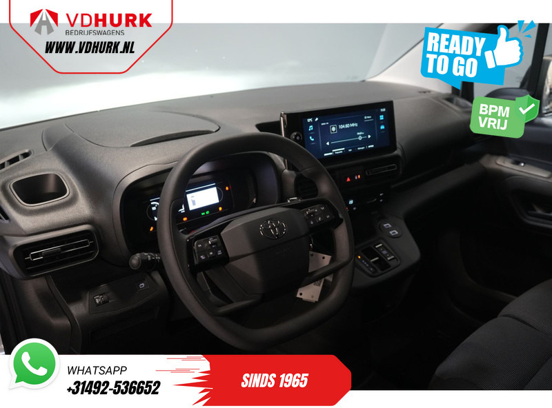 Kis furgon Toyota PROACE CITY 1.5 130 pk Aut. L2 BPM VRIJ! LED/ Virtual.Cockpit/ 3 pers./ Carplay/ Camera/ Climate/ PDC/ Cruise: 13 kép.