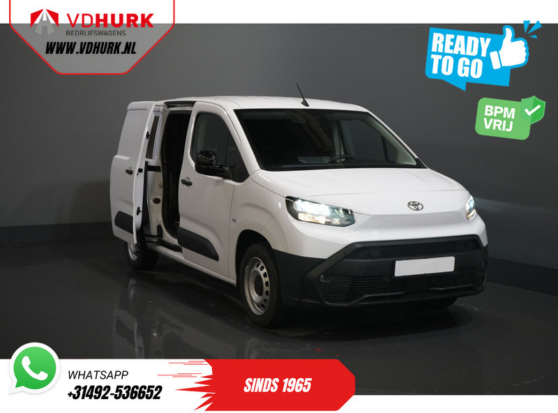 Kis furgon Toyota PROACE CITY 1.5 130 pk Aut. L2 BPM VRIJ! LED/ Virtual.Cockpit/ 3 pers./ Carplay/ Camera/ Climate/ PDC/ Cruise: 9 kép.