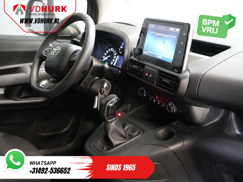 Toyota PROACE CITY 1.5 D-4D BPM VRIJ! NL Auto/ Carplay/ Camera/ Cruise/ PDC/ Airco/ Trekhaak - Kis furgon: 3 kép. Toyota PROACE CITY 1.5 D-4D BPM VRIJ! NL Auto/ Carplay/ Camera/ Cruise/ PDC/ Airco/ Trekhaak - Kis furgon: 3 kép.