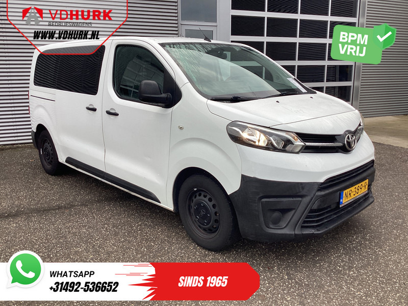 Toyota Proace Shuttle 1.6 D-4D Incl. BTW/BPM € 12.975,- EXPORT Kombi/ Combi/ 9 Pers./ 9P/ Shuttle/ Airco/ Cruise/ PDC/ Sidebars - Minibusz, Kisbusz: 1 kép. Toyota Proace Shuttle 1.6 D-4D Incl. BTW/BPM € 12.975,- EXPORT Kombi/ Combi/ 9 Pers./ 9P/ Shuttle/ Airco/ Cruise/ PDC/ Sidebars - Minibusz, Kisbusz: 1 kép.