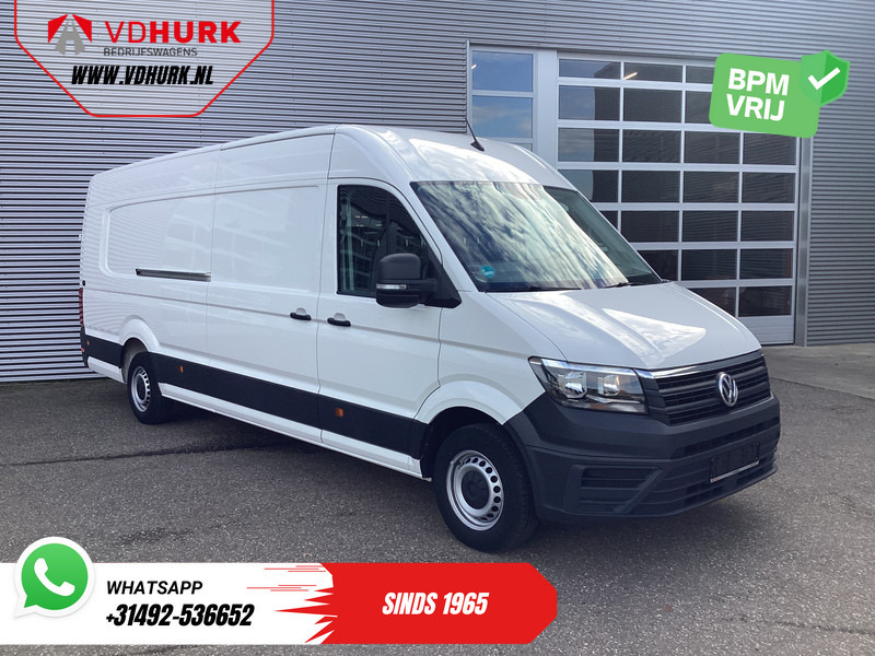Volkswagen Crafter 35 2.0 TDI 140 pk L5H3 BPM VRIJ! 2x Schuifdeuren/ 270 Gr.Deuren/ Carplay/ Camera/ Airco - Furgon: 1 kép. Volkswagen Crafter 35 2.0 TDI 140 pk L5H3 BPM VRIJ! 2x Schuifdeuren/ 270 Gr.Deuren/ Carplay/ Camera/ Airco - Furgon: 1 kép.