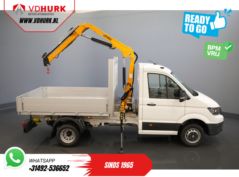 Volkswagen Crafter 50 165 pk Effer 352S Kraan/ Crane/ Kran/ Autokran/ PTO/ Open laadbak/ Dubbel Lucht - Platós kisteherautó: 4 kép. Volkswagen Crafter 50 165 pk Effer 352S Kraan/ Crane/ Kran/ Autokran/ PTO/ Open laadbak/ Dubbel Lucht - Platós kisteherautó: 4 kép.