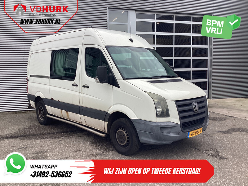 Volkswagen Crafter 50 2.5 TDI Aut. L2H2 DC Dubbel Cabine EXPORT 5 cil/ 3.5t Trekverm./ Airco/ 6 Pers./ 270Gr.Deuren/ Trekhaak - Furgon, Duplakabinos kisteherautó: 1 kép. Volkswagen Crafter 50 2.5 TDI Aut. L2H2 DC Dubbel Cabine EXPORT 5 cil/ 3.5t Trekverm./ Airco/ 6 Pers./ 270Gr.Deuren/ Trekhaak - Furgon, Duplakabinos kisteherautó: 1 kép.