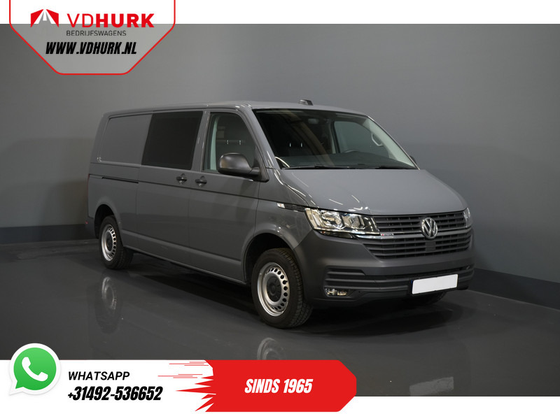 Volkswagen Transporter T6.1 2.0 TDI 150 Pk DSG Aut. L2 BPM VRIJ! DC Dubbel Cabine 4Motion/ Carplay/ Camera/ PDC/ Cruise/ Airco - Kis furgon, Duplakabinos kisteherautó: 1 kép. Volkswagen Transporter T6.1 2.0 TDI 150 Pk DSG Aut. L2 BPM VRIJ! DC Dubbel Cabine 4Motion/ Carplay/ Camera/ PDC/ Cruise/ Airco - Kis furgon, Duplakabinos kisteherautó: 1 kép.
