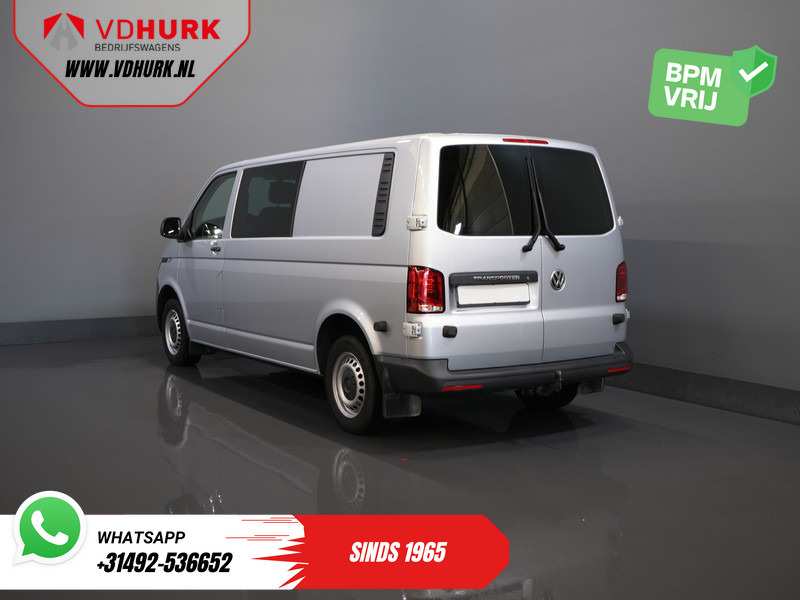 Volkswagen Transporter T6.1 2.0 TDI 150 pk DSG Aut. L2 DC BPM VRIJ! Dubbel Cabine 6 Pers./ Lage KM!/ Adapt.Cruise/ 270Gr. Deuren/ Navi/ Carplay/ Trekha - Furgon, Duplakabinos kisteherautó: 2 kép. Volkswagen Transporter T6.1 2.0 TDI 150 pk DSG Aut. L2 DC BPM VRIJ! Dubbel Cabine 6 Pers./ Lage KM!/ Adapt.Cruise/ 270Gr. Deuren/ Navi/ Carplay/ Trekha - Furgon, Duplakabinos kisteherautó: 2 kép.