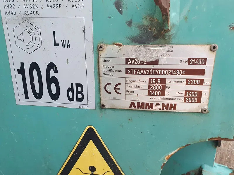 Ammann Ammann AV 26.2 - Henger: 5 kép. Ammann Ammann AV 26.2 - Henger: 5 kép.