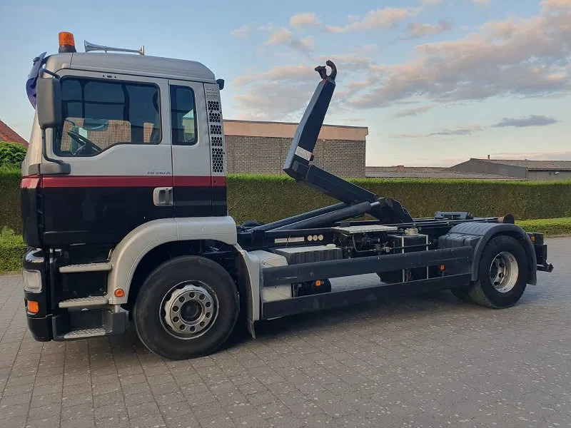 MAN TG 310 A - Horgos rakodó teherautó: 3 kép. MAN TG 310 A - Horgos rakodó teherautó: 3 kép.
