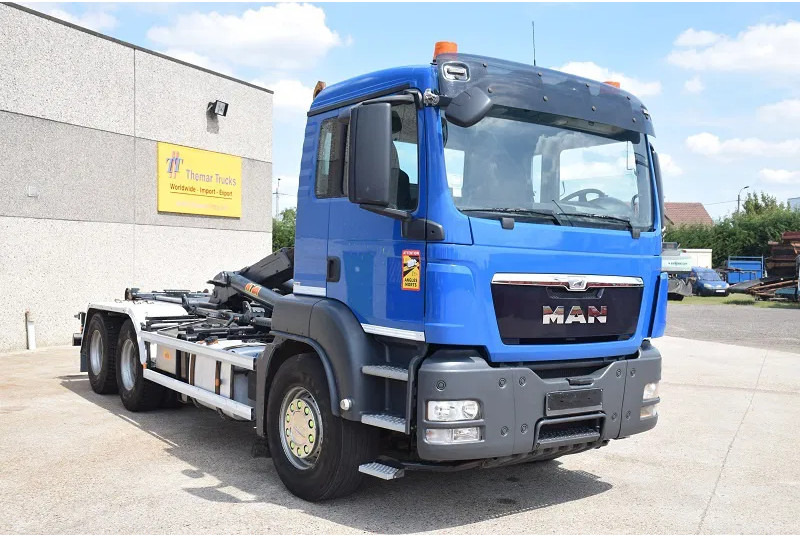 MAN TGS 33.440 - Horgos rakodó teherautó: 4 kép. MAN TGS 33.440 - Horgos rakodó teherautó: 4 kép.