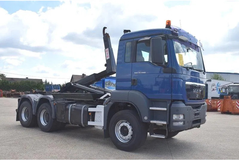 MAN TGS 33.440 - Horgos rakodó teherautó: 5 kép. MAN TGS 33.440 - Horgos rakodó teherautó: 5 kép.