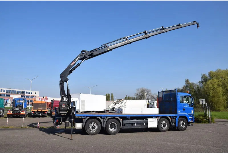 MAN TGS 35.500 Hydrodrive - Darus autó: 4 kép. MAN TGS 35.500 Hydrodrive - Darus autó: 4 kép.