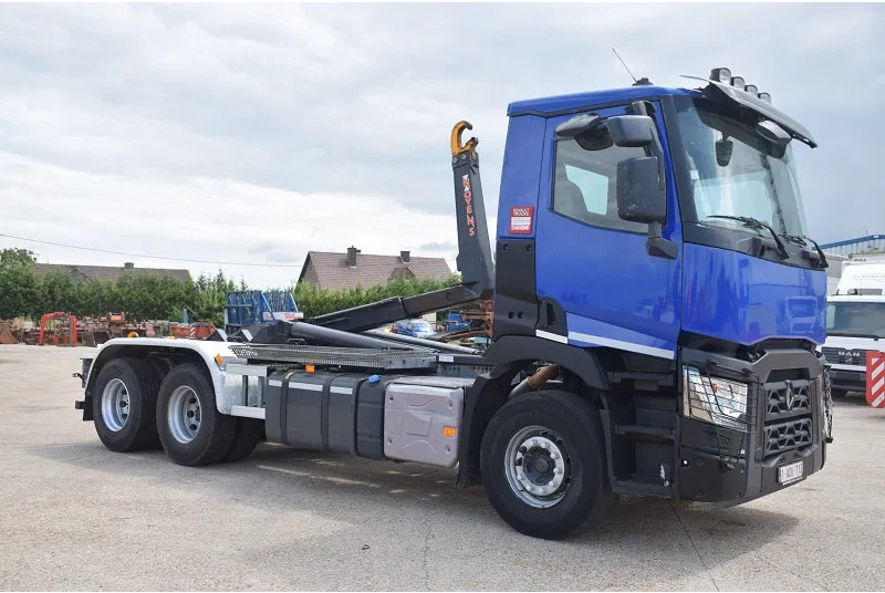 Renault C430 - Horgos rakodó teherautó: 5 kép. Renault C430 - Horgos rakodó teherautó: 5 kép.