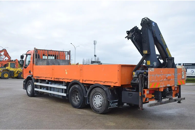 Renault Premium 410 - Platós teherautó, Darus autó: 3 kép. Renault Premium 410 - Platós teherautó, Darus autó: 3 kép.