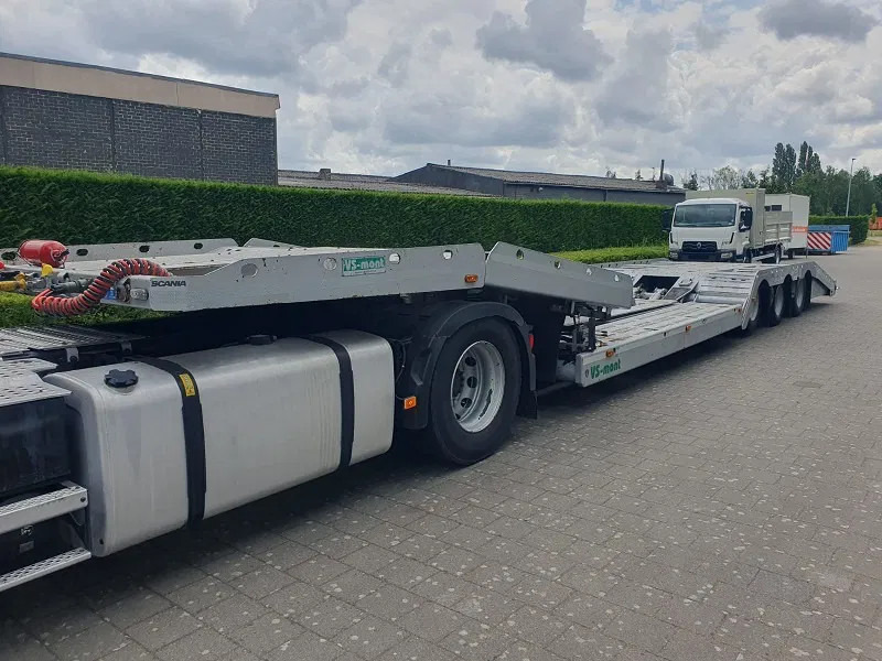 VS MONT VSAT02 -Belgische Trailer - Truck transporter - Félpótkocsi autószállító: 4 kép. VS MONT VSAT02 -Belgische Trailer - Truck transporter - Félpótkocsi autószállító: 4 kép.