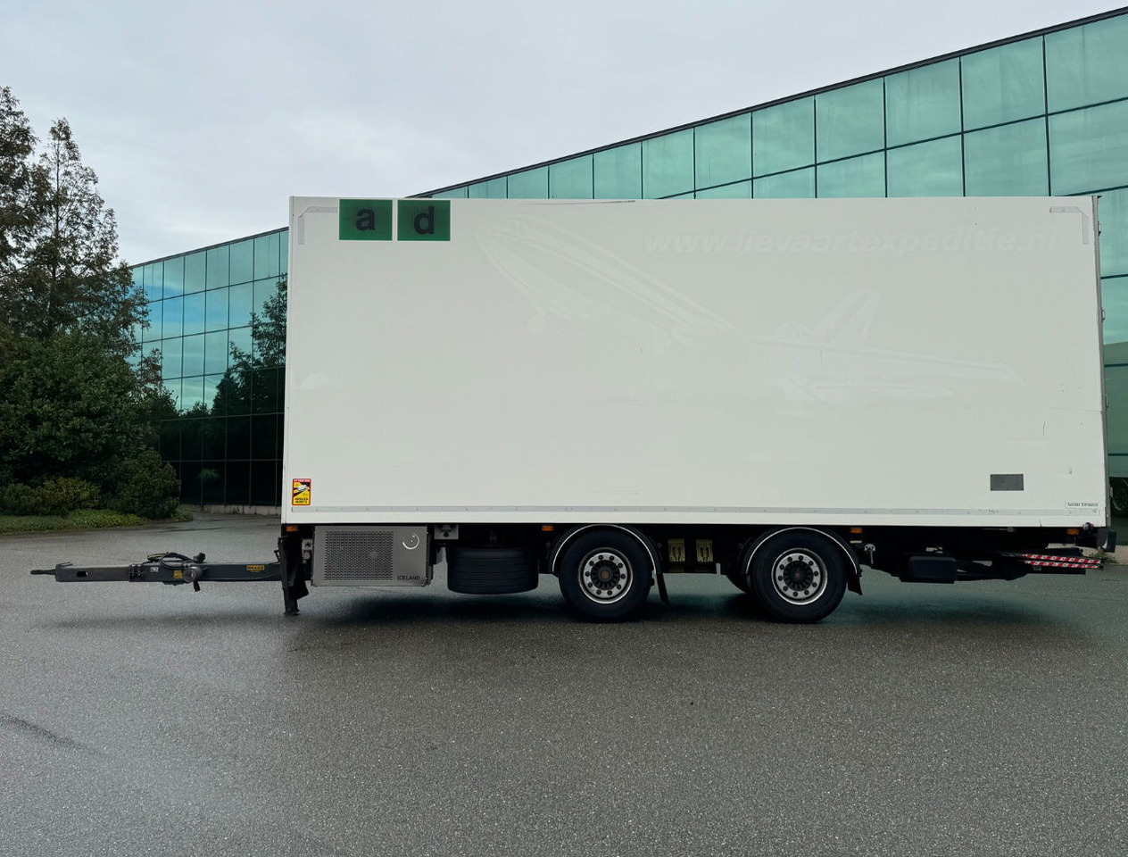 DRACO MZS 218 Wipkar 750 x 250 x 290 CM Inside Tail Lift 2021 TRS Iceland TOP Condition NL Trailertrailer - Pótkocsi dobozos: 2 kép. DRACO MZS 218 Wipkar 750 x 250 x 290 CM Inside Tail Lift 2021 TRS Iceland TOP Condition NL Trailertrailer - Pótkocsi dobozos: 2 kép.
