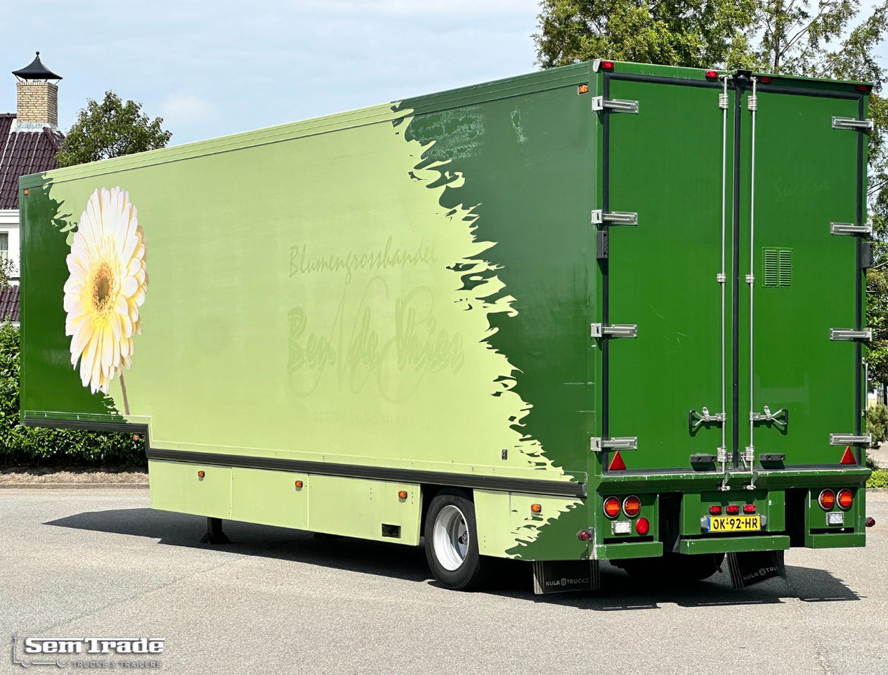 ESVE Theo Mulder Isolated BOX Side Door TRS Cooling Steering Axle TOP Condition NL City Trailer - Félpótkocsi hűtős: 3 kép. ESVE Theo Mulder Isolated BOX Side Door TRS Cooling Steering Axle TOP Condition NL City Trailer - Félpótkocsi hűtős: 3 kép.
