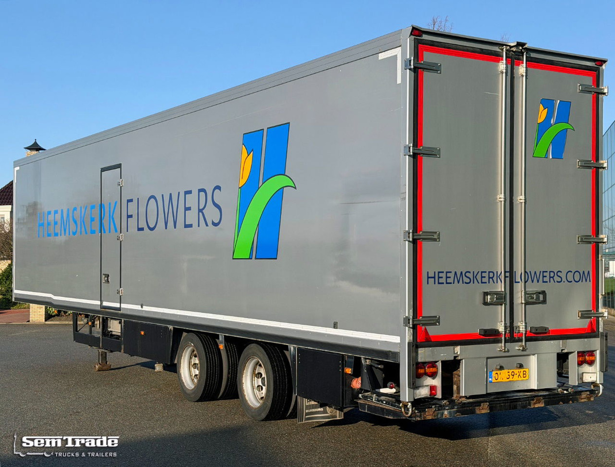 Floor FLO-1220K1 Theo Mulder Isolated BOX Side Door Thermo King SLX 300 Holland-Trailer - Félpótkocsi hűtős: 3 kép. Floor FLO-1220K1 Theo Mulder Isolated BOX Side Door Thermo King SLX 300 Holland-Trailer - Félpótkocsi hűtős: 3 kép.