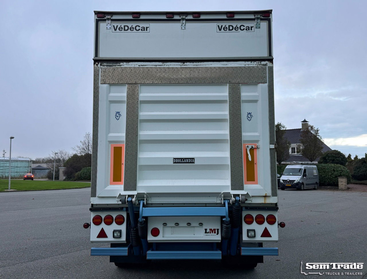 Groenewegen DRA-10-10-2 VéDéCar Isolated BOX BPW Axles Disc Brakes Tail Lift NEW Condition - Pótkocsi dobozos: 4 kép. Groenewegen DRA-10-10-2 VéDéCar Isolated BOX BPW Axles Disc Brakes Tail Lift NEW Condition - Pótkocsi dobozos: 4 kép.