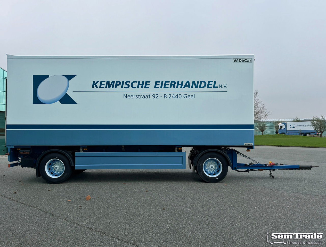 Groenewegen DRA-10-10-2 VéDéCar Isolated BOX BPW Axles Disc Brakes Tail Lift NEW Condition - Pótkocsi dobozos: 5 kép. Groenewegen DRA-10-10-2 VéDéCar Isolated BOX BPW Axles Disc Brakes Tail Lift NEW Condition - Pótkocsi dobozos: 5 kép.