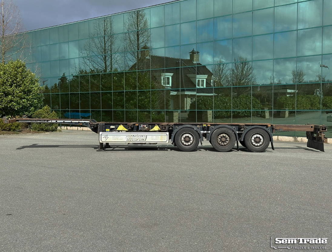 Krone SD Back Slider Lift Axle Carrier Genset 4063 Hours - Félpótkocsi cserefelépítményes: 2 kép. Krone SD Back Slider Lift Axle Carrier Genset 4063 Hours - Félpótkocsi cserefelépítményes: 2 kép.