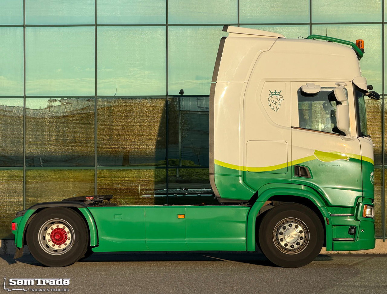 Scania R410 Retarder 2x Tanks 775.000 KM TOP Condition NL-Truck - Nyergesvontató: 5 kép. Scania R410 Retarder 2x Tanks 775.000 KM TOP Condition NL-Truck - Nyergesvontató: 5 kép.