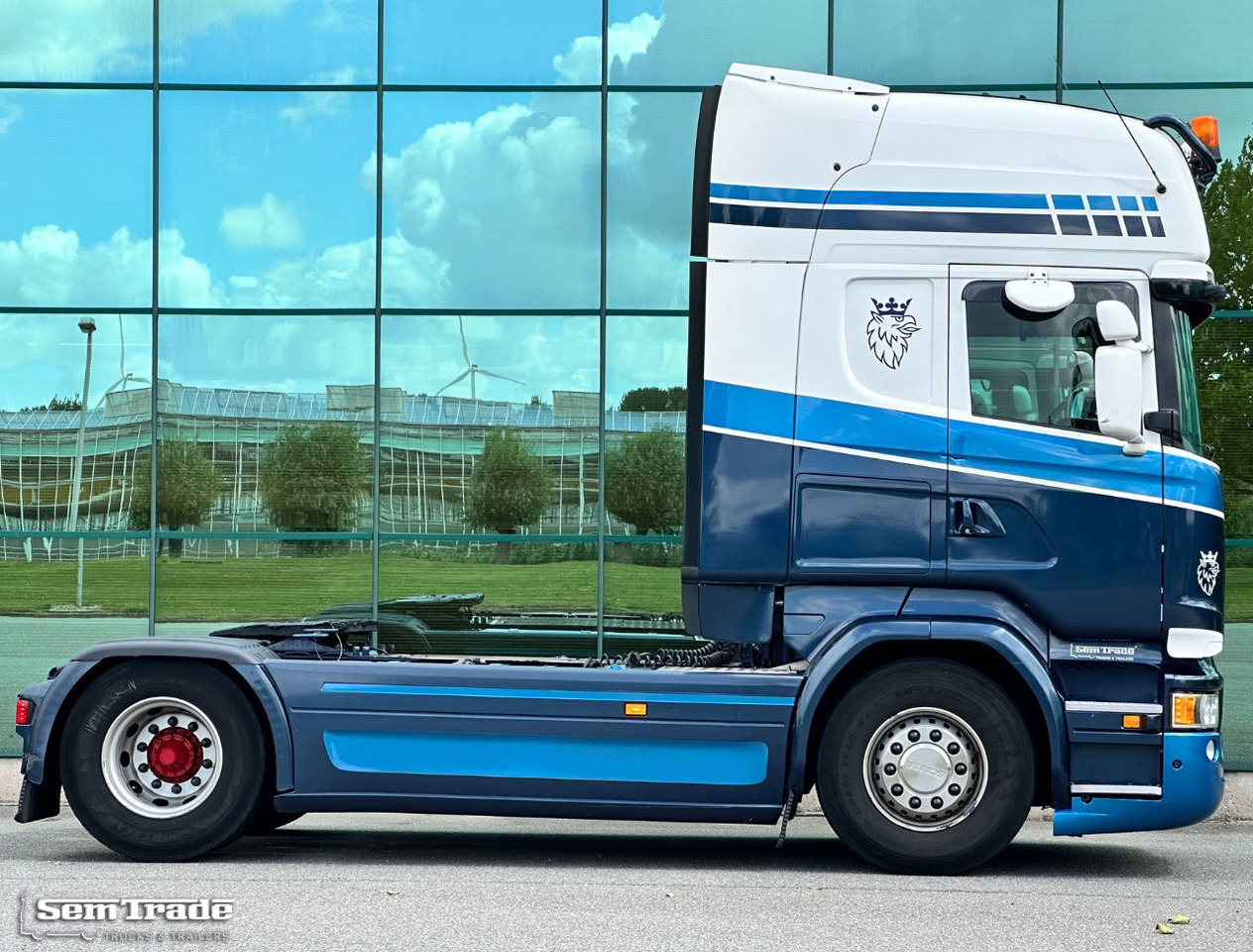 Scania R410 Topline Retarder 2X Tanks 846.000 KM Super Condition NL-Truck - Nyergesvontató: 5 kép. Scania R410 Topline Retarder 2X Tanks 846.000 KM Super Condition NL-Truck - Nyergesvontató: 5 kép.