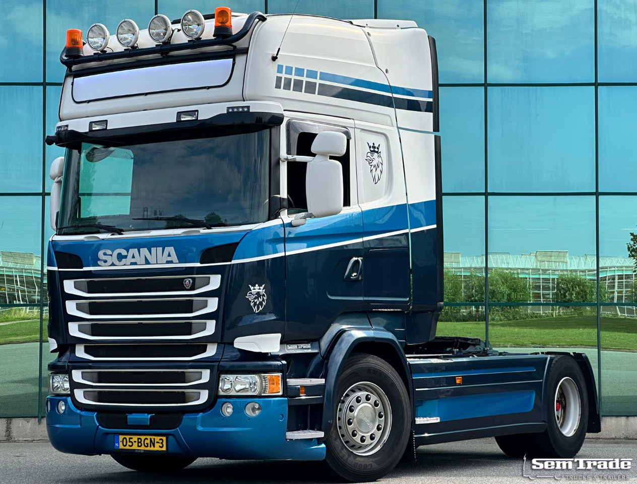 Scania R410 Topline Retarder Only 586.000 KM 2x Tanks Super Condition NL-Truck - Nyergesvontató: 1 kép. Scania R410 Topline Retarder Only 586.000 KM 2x Tanks Super Condition NL-Truck - Nyergesvontató: 1 kép.