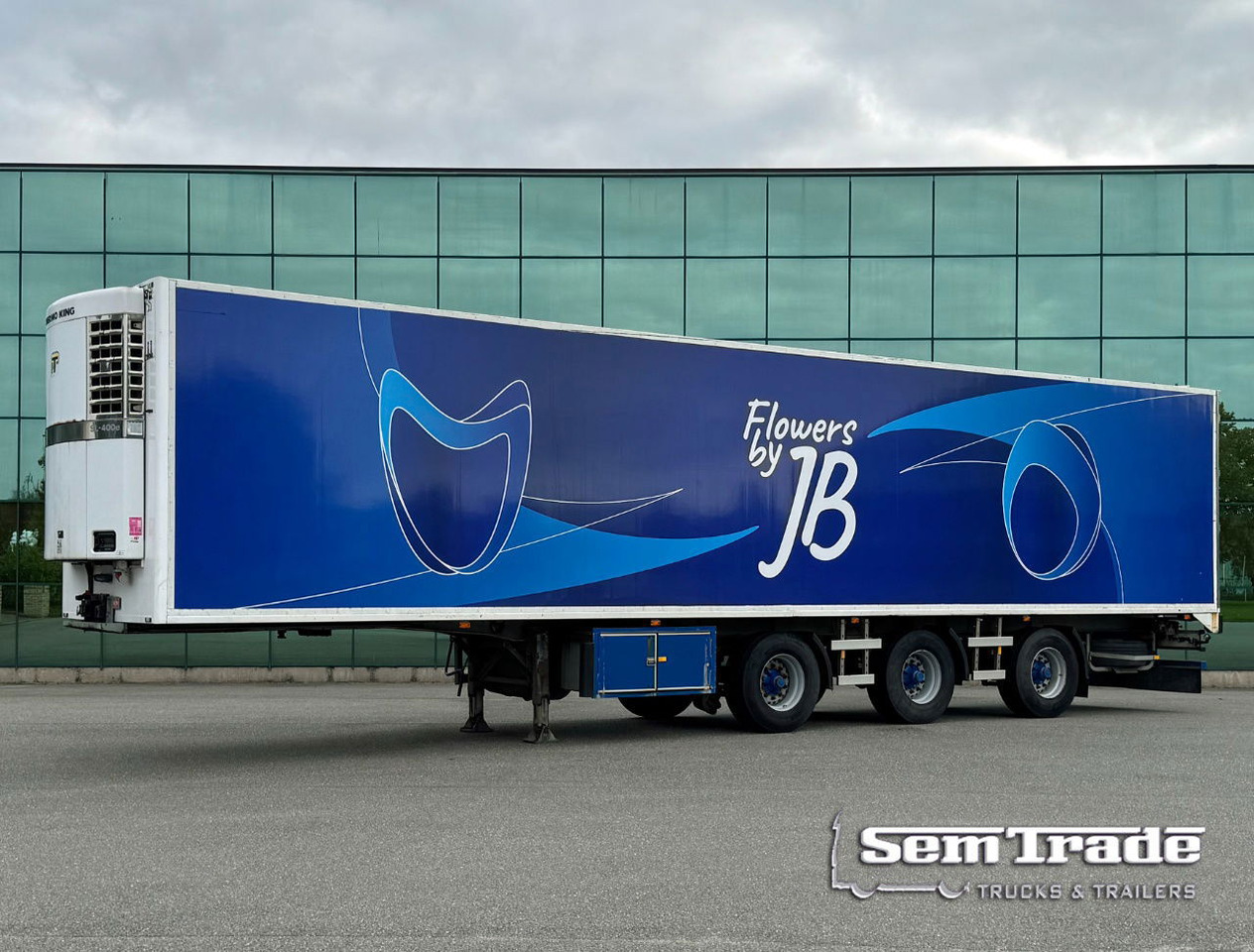 Pacton 3 AS VAN Beurden BAK Thermo King SL400e BPW Assen Schijfremmen - Félpótkocsi hűtős: 1 kép. Pacton 3 AS VAN Beurden BAK Thermo King SL400e BPW Assen Schijfremmen - Félpótkocsi hűtős: 1 kép.