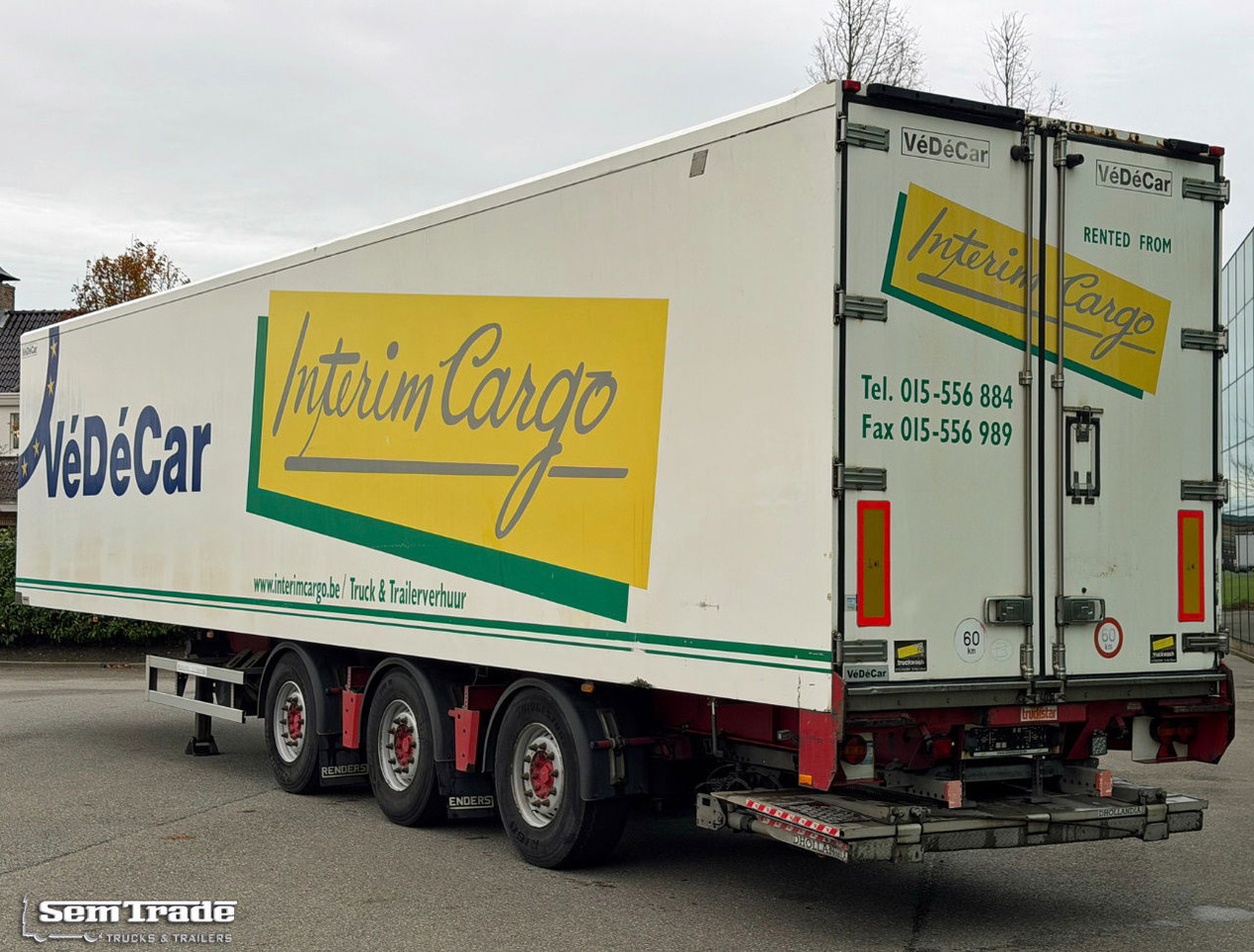 Renders VÉDÉCAR Carrier Maxima 1300 2X Steering Axle Tail Lift Belgium-Trailer - Félpótkocsi hűtős: 3 kép. Renders VÉDÉCAR Carrier Maxima 1300 2X Steering Axle Tail Lift Belgium-Trailer - Félpótkocsi hűtős: 3 kép.