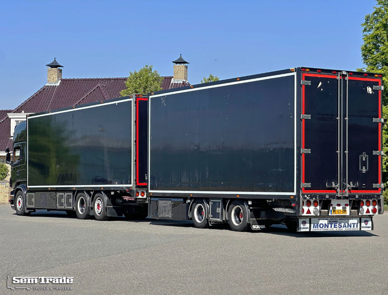 Scania R500 V8 King Handbak Retarder Klep Thermo King 50 CC Combi - Hűtős teherautó: 3 kép. Scania R500 V8 King Handbak Retarder Klep Thermo King 50 CC Combi - Hűtős teherautó: 3 kép.