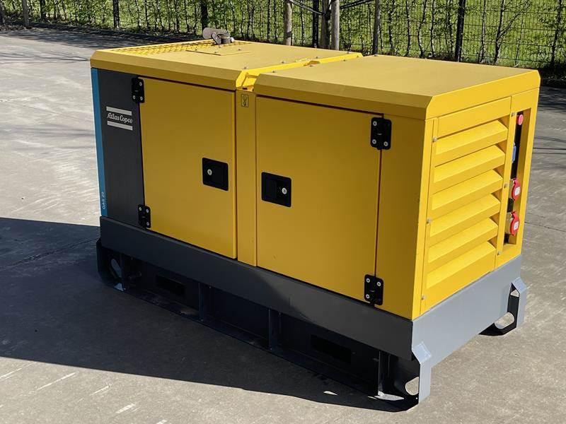 Atlas-Copco QAS 20 KD - Áramfejlesztő: 3 kép. Atlas-Copco QAS 20 KD - Áramfejlesztő: 3 kép.