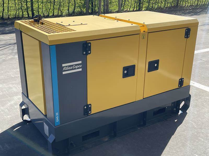 Atlas-Copco QAS 20 KD - Áramfejlesztő: 4 kép. Atlas-Copco QAS 20 KD - Áramfejlesztő: 4 kép.