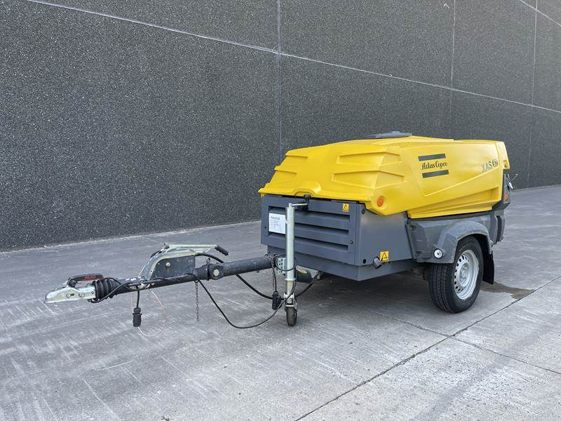 Atlas-Copco XAS 97 DD - N - Légkompresszor: 2 kép. Atlas-Copco XAS 97 DD - N - Légkompresszor: 2 kép.