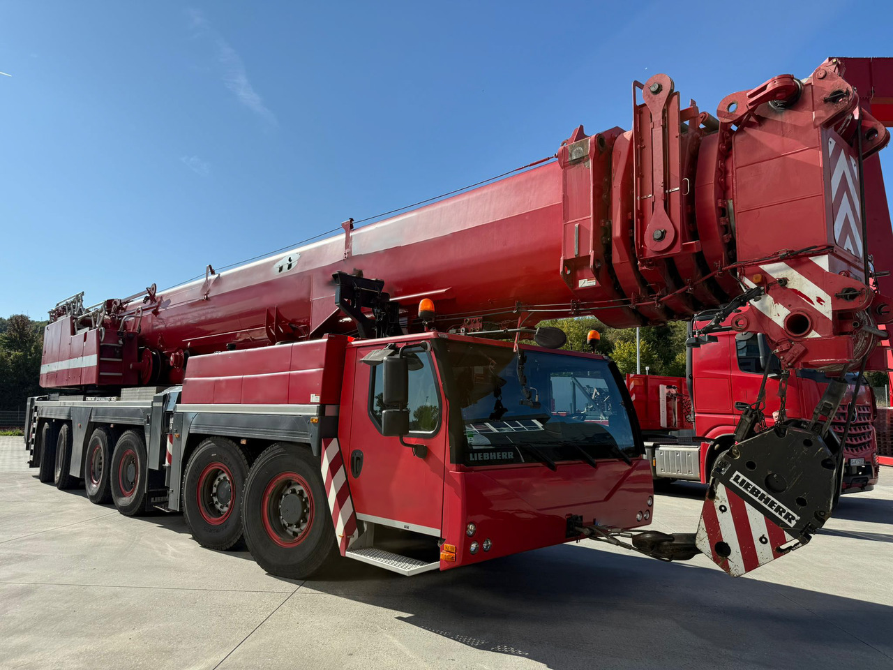 LIEBHERR LTM 1350-6.1 - Autódaru: 1 kép. LIEBHERR LTM 1350-6.1 - Autódaru: 1 kép.