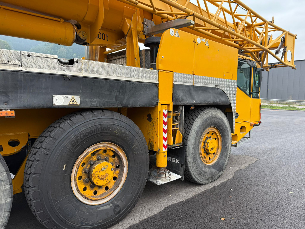 TEREX Demag AC 100 - Autódaru: 4 kép. TEREX Demag AC 100 - Autódaru: 4 kép.