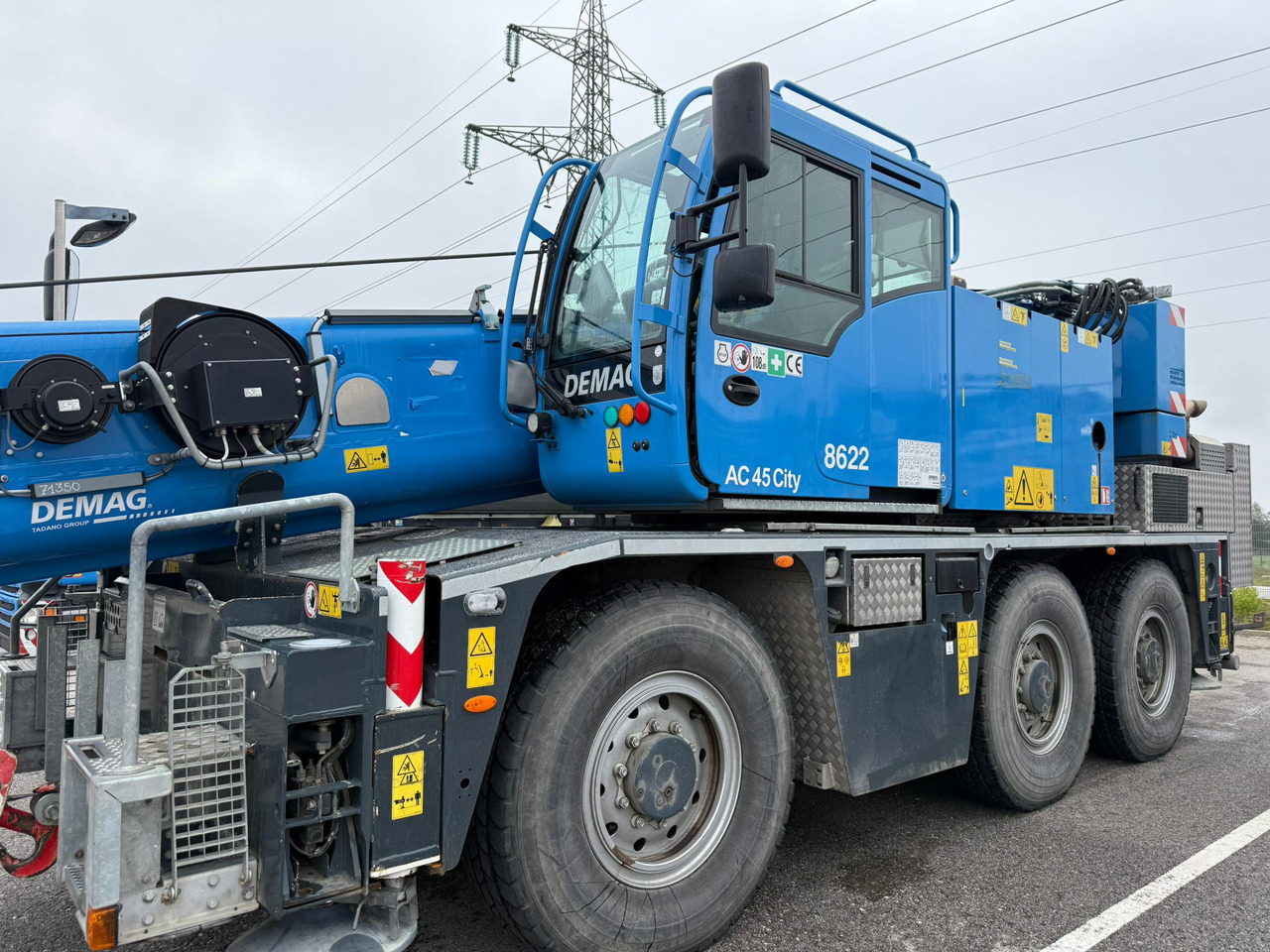 TEREX Demag AC 45 City - Daru: 3 kép. TEREX Demag AC 45 City - Daru: 3 kép.
