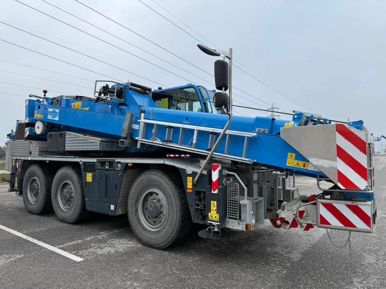 TEREX Demag AC 45 City - Daru: 4 kép. TEREX Demag AC 45 City - Daru: 4 kép.