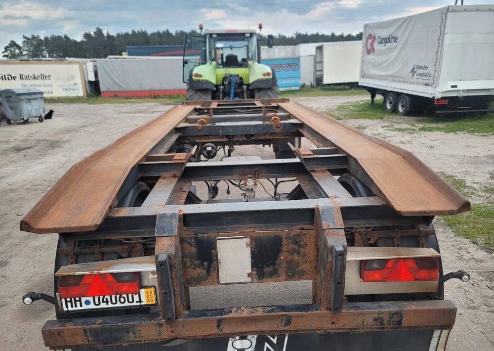 Huffermann Przyczepa do hakowca Huffermann - Multiliftes/ Konténerszállító pótkocsi: 1 kép. Huffermann Przyczepa do hakowca Huffermann - Multiliftes/ Konténerszállító pótkocsi: 1 kép.